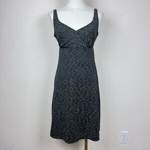 Prana Dress Womens Small Ivy Striped Performance Athletic Activewear Travel